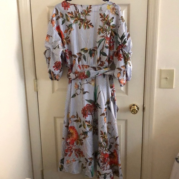 Plus size wrap dress - Picture 2 of 4